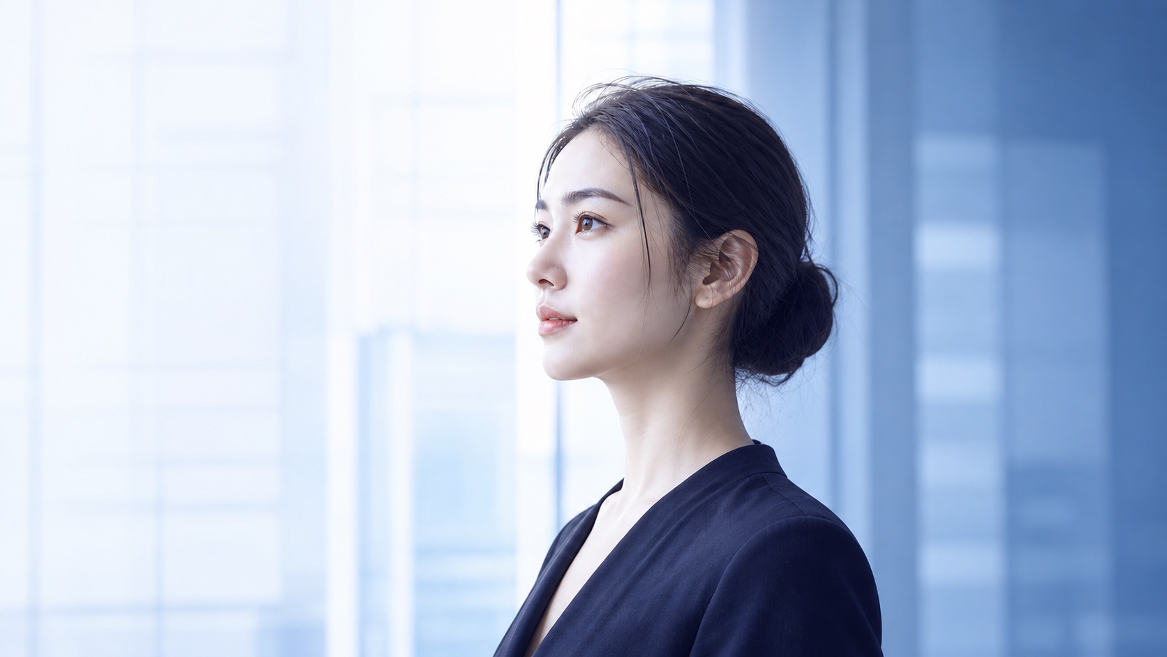 A person creating her Digital Twin